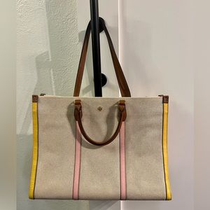 Tory Burch Blake canvas jumbo tote